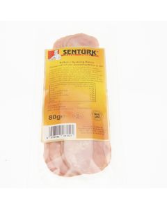 Kalkon/ Kycklingbacon,  80g